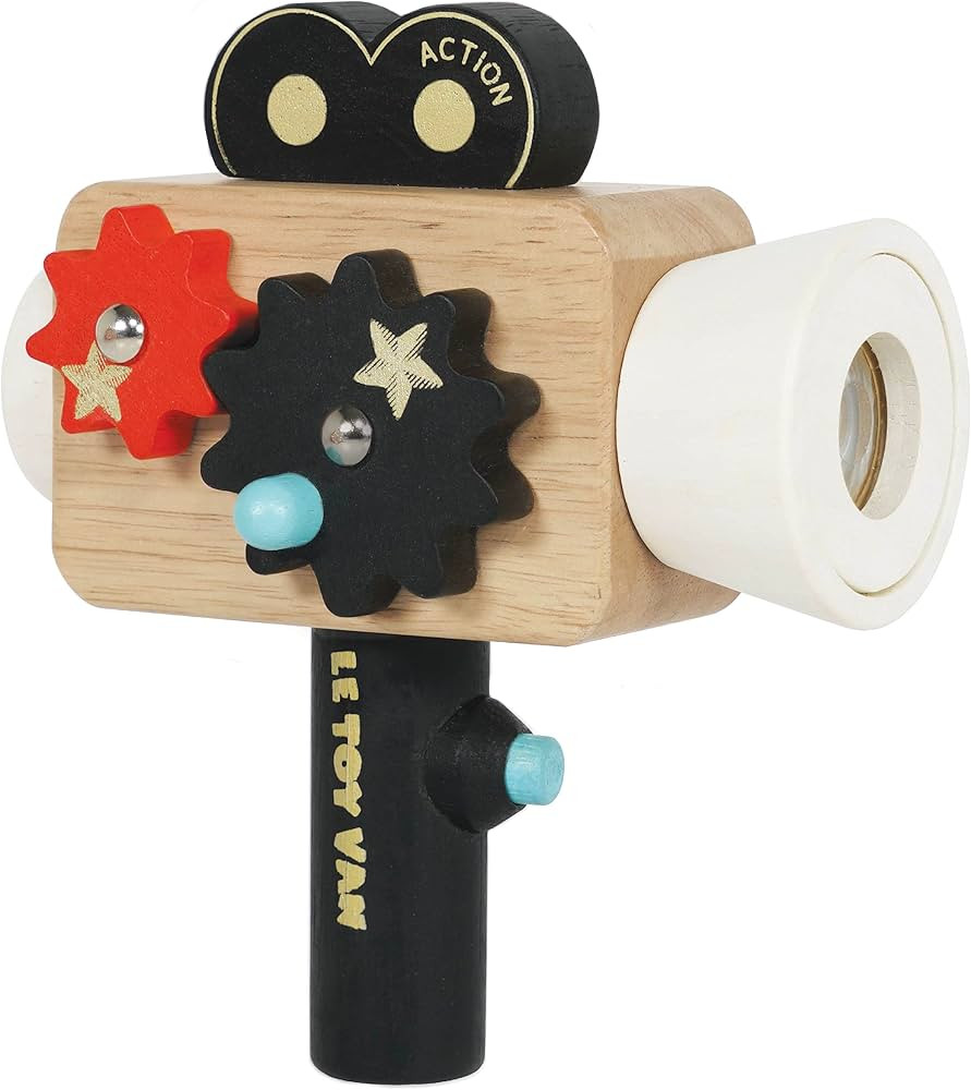 Le Toy Van - Educational Wooden Toy Hollywood Film Camera | Kids Pretend Role Play Toy - Suitable... | Amazon (US)