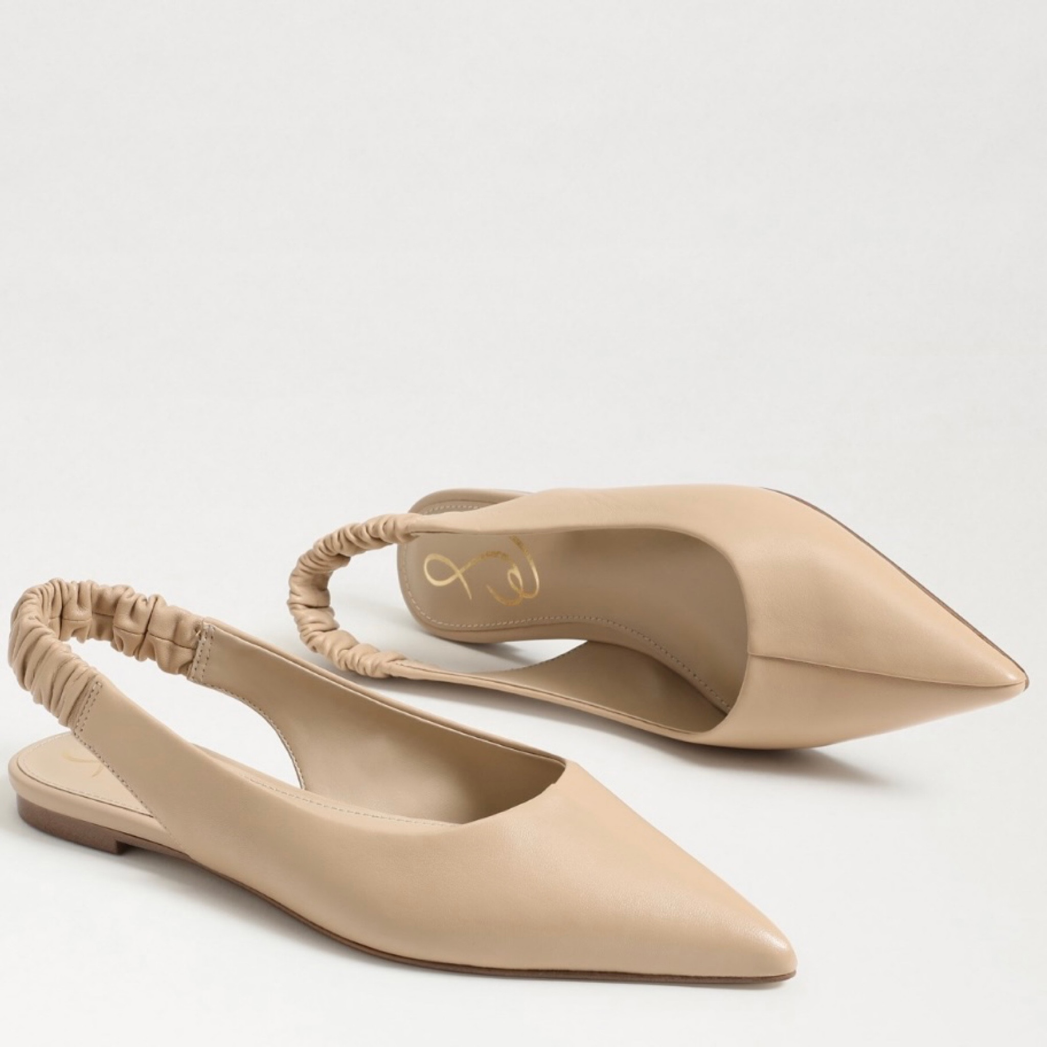 Spring shoe must! I love these ballet flats. The pointed toe brings an elegance to any spring outfit whether work or play. The sling back detail is a fun little twist! Also, on sale right now! 

#LTKSale #LTKsalealert #LTKSeasonal