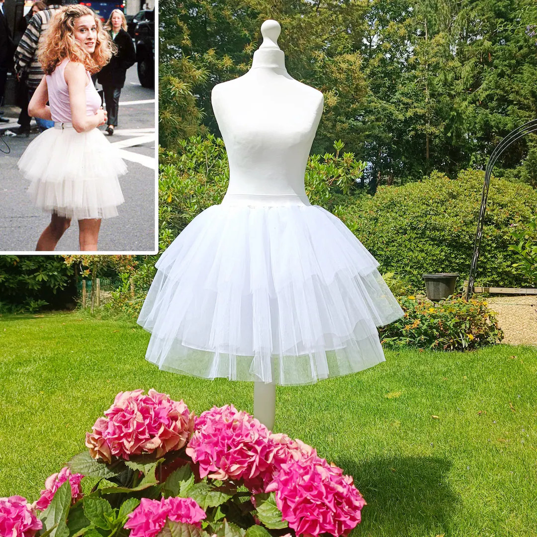 Carrie Bradshaw Skirt, Soft Tulle Skirt for Bridal Party, Bachelorette Party, Bridesmaid Skirt, A... | Etsy (US)