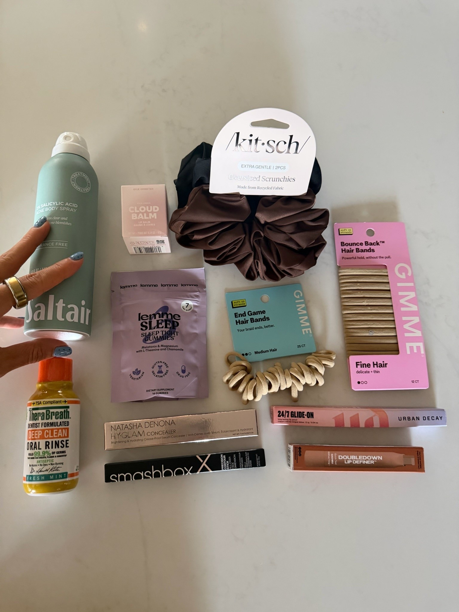 All my favorite travel essentials from Ulta! 

Travel essentials, Ulta beauty, travel beauty, carry-on essentials, liner, concealer, hair ties, sleep gummies, travel mouthwash, beauty favorites, vacation packing, travel hacks, toiletry essentials

#LTKBeauty #LTKselfcare