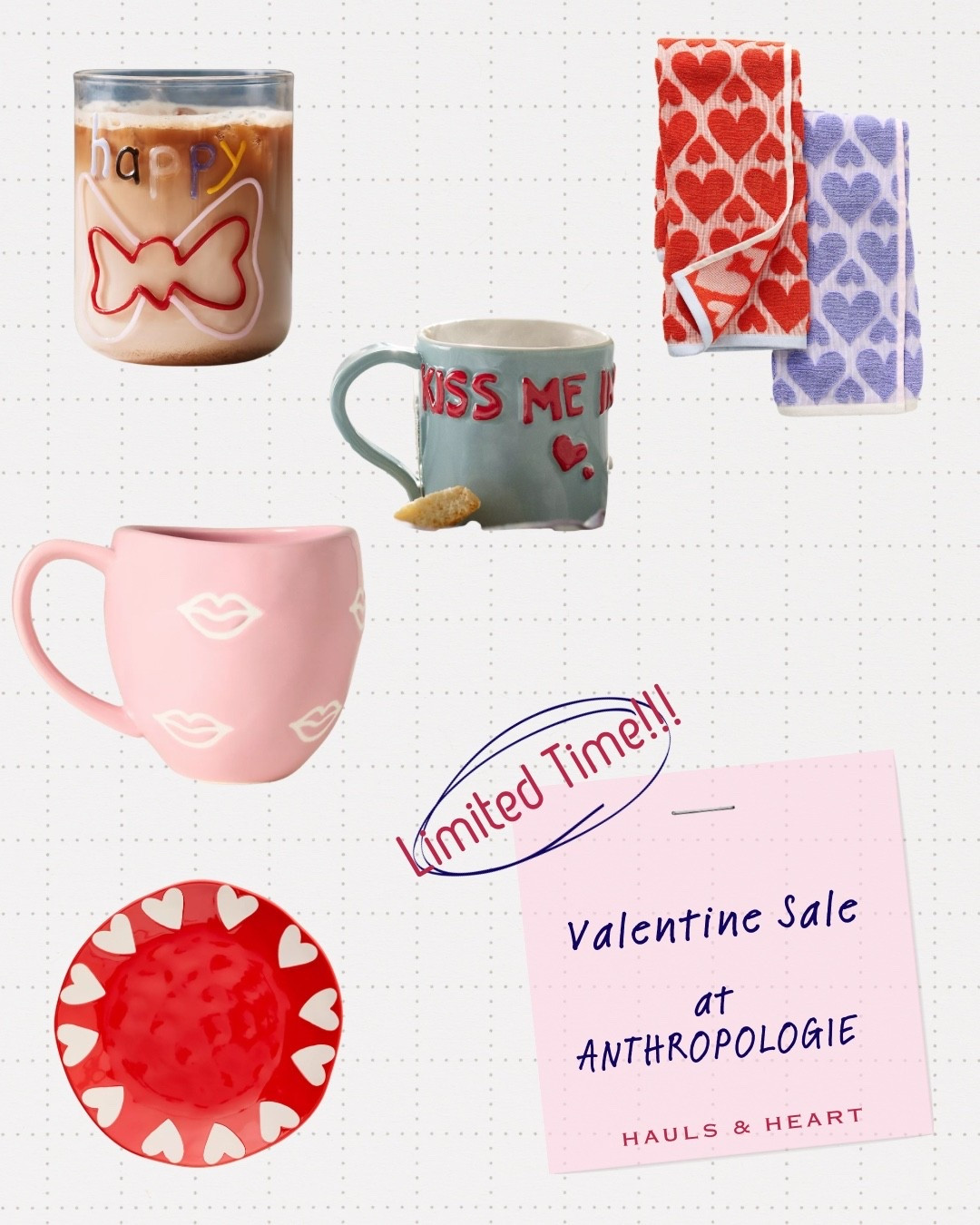 Anthropologie’s kitchen sale has all my favorite heart-ready essentials—from cute towels to chic mugs. Perfect for gifting or treating yourself! Limited time sale! Grab these in time for Valentine's Day!

#LTKValentine #LTKSaleAlert #LTKHome
