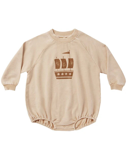 Rylee + Cru Collective Crewneck Romper | Shop Simon