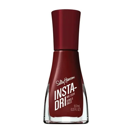Sally Hansen Insta-Dri Nail Polish, Pomp & Plum, Fast-Drying, Vegan Formula, 0.31 Oz | Walmart (US)