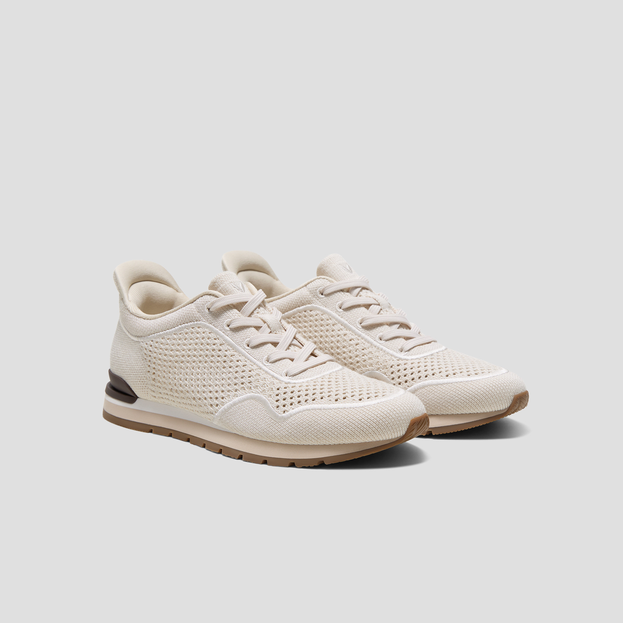 VIVAIA Unisex Slip-On Mesh Sneakers (Allday)|CREAM IVORY MESH|EU 36 | VIVAIA