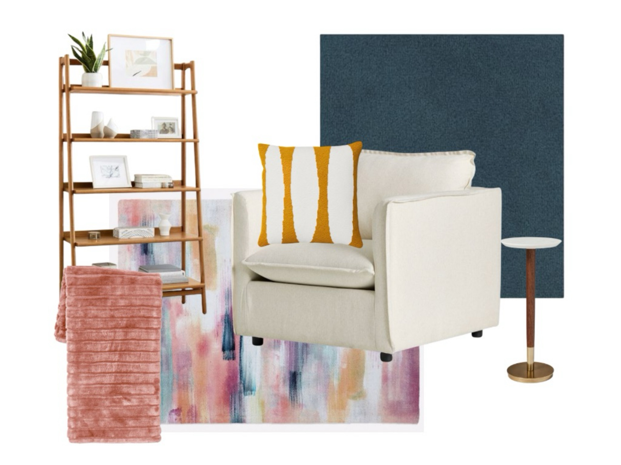 Looking for max comfort and functionality in a tiny reading book space at the top of the clients staircase. BHD designed this space fully with West Elm products. We love the Whitman Chair for its excellent construction, customizable fabrics and incredible price point. Can’t you just see yourself curled up with a good book? 

#LTKhome