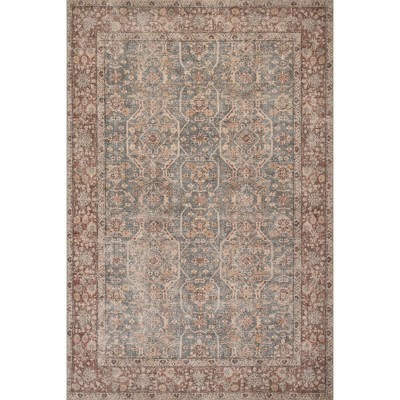Nuloom Honna Traditional Vintage & Distressed Area Rug, 7' 10" x 10', Blue | Target