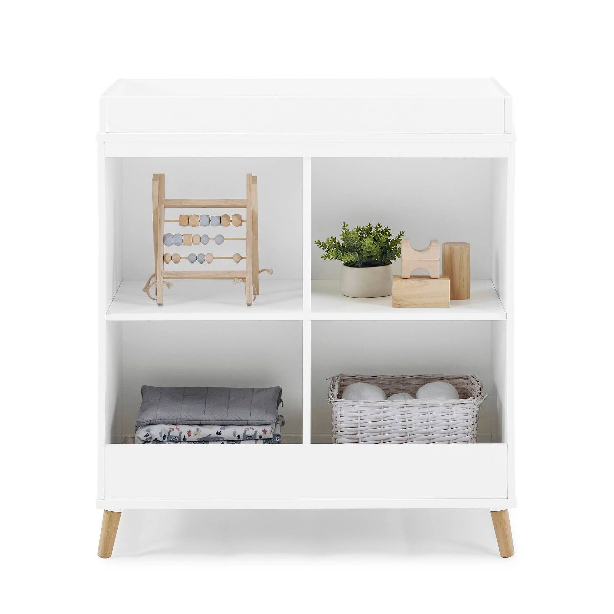 Delta Children Jordan Convertible Changing Table and Bookcase | Target