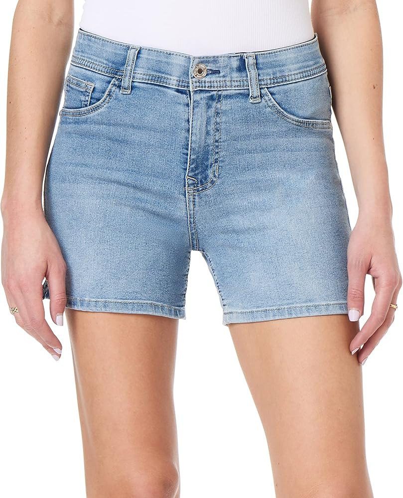 Angels Forever Young Women's 360 Sculpt Mid Thigh Shorts | Amazon (US)