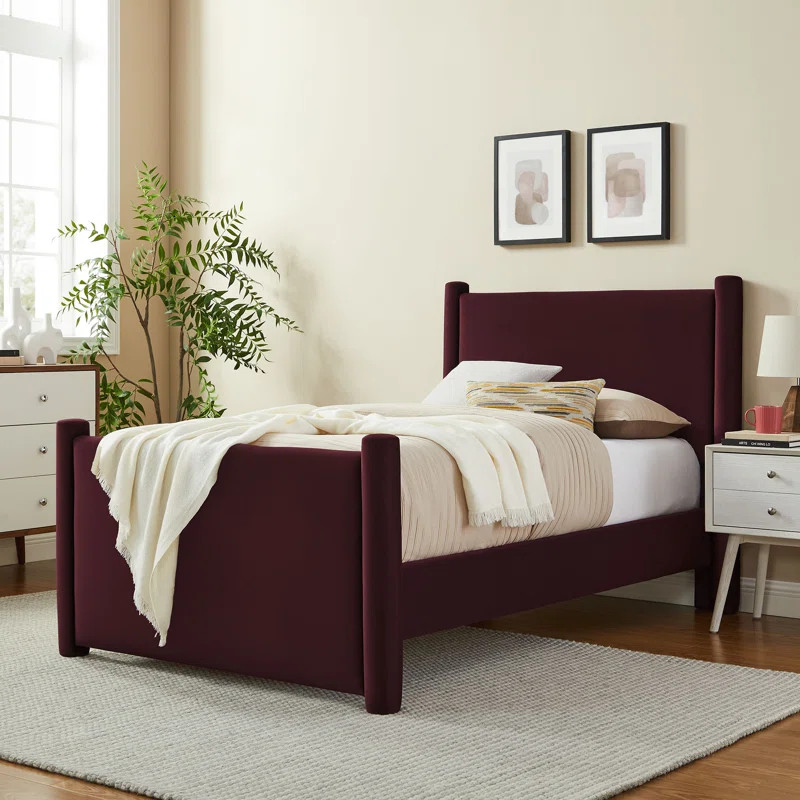 Modway Rael Performance Velvet Platform Bed & Reviews | Wayfair | Wayfair North America