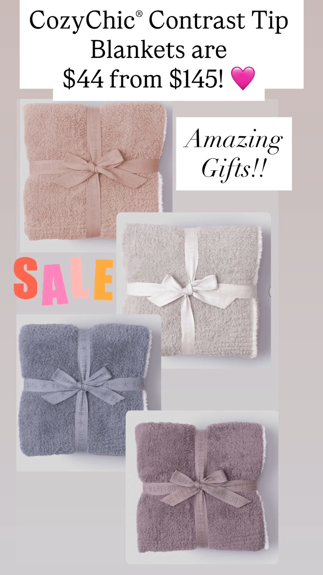 CozyChic® Contrast Tip Blankets are $44 from $145

#LTKGiftGuide #LTKSaleAlert #LTKHoliday