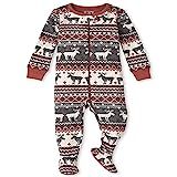 The Children's Place Family Matching Christmas Holiday Pajamas Sets, Snug Fit 100% Cotton, Adult,... | Amazon (US)