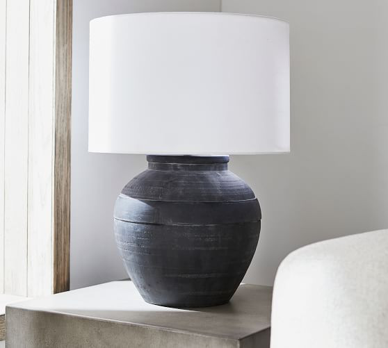 Faris Ceramic Table Lamp | Pottery Barn (US)