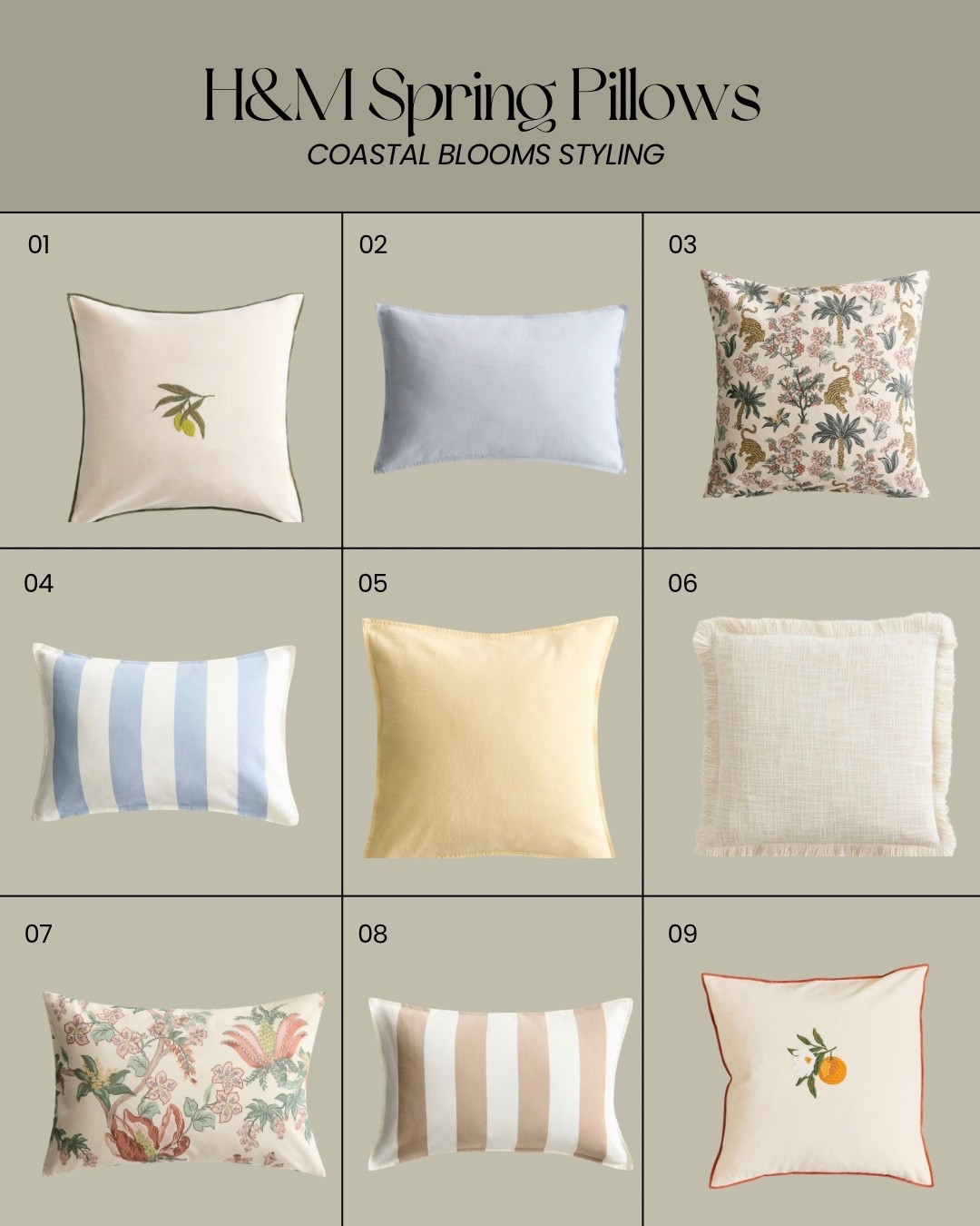 I rounded up the prettiest spring pillows for you from H&M Home. 

#LTKHome #LTKSeasonal