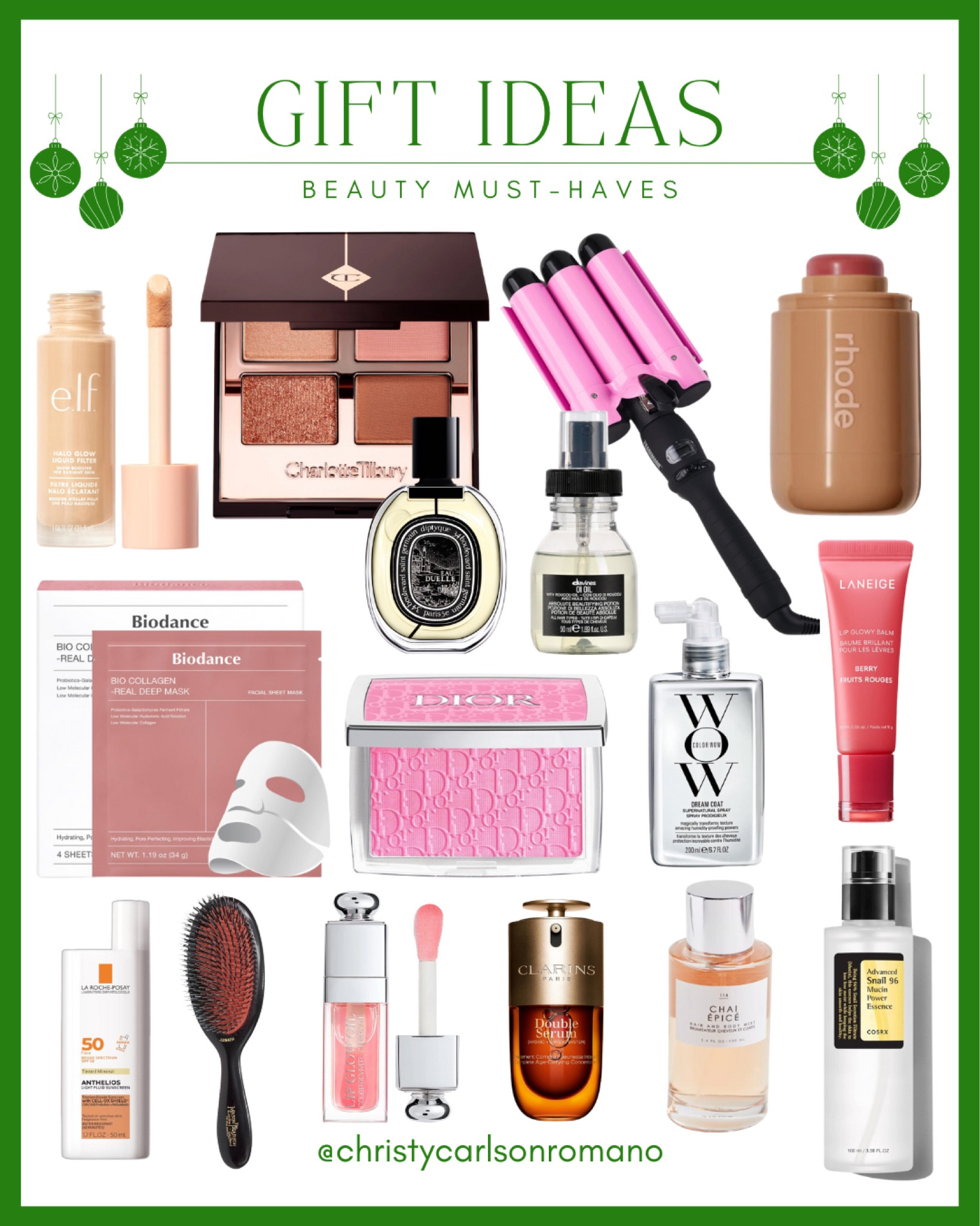 Ladies, subtly hint to your partner what you want this Christmas by sending them this Beauty Must-Haves gift ideas! From viral skincare essentials, trendy makeup products, to can’t-live-without hair tools, I’ve curated the top-selling products that’ll elevate your beauty routine.
#hairstyling #luxemakeup #skincareroutine #splurgegifts #giftguideforher #celebritygiftguide

#LTKFindsUnder50 #LTKBeauty #LTKGiftGuide