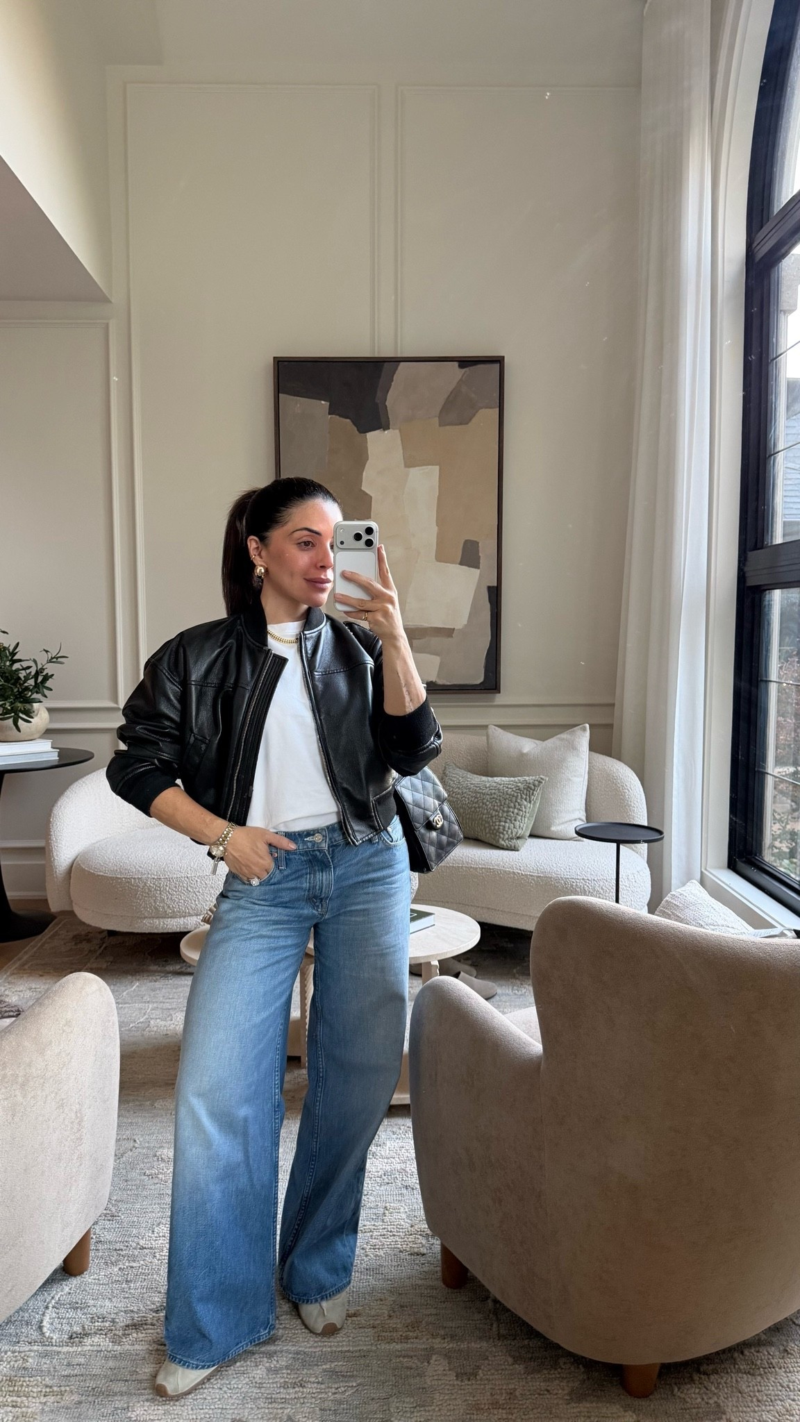 Jacket - S
Tshirt - S
Jeans - size 25

#LTKcanada #LTKfall #LTKworkwear