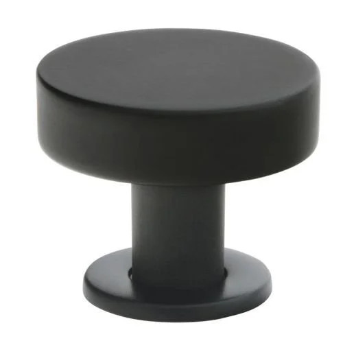 Emtek 86321US19 Mid Century Modern 1" Cadet Knob - Flat Black | Walmart (US)