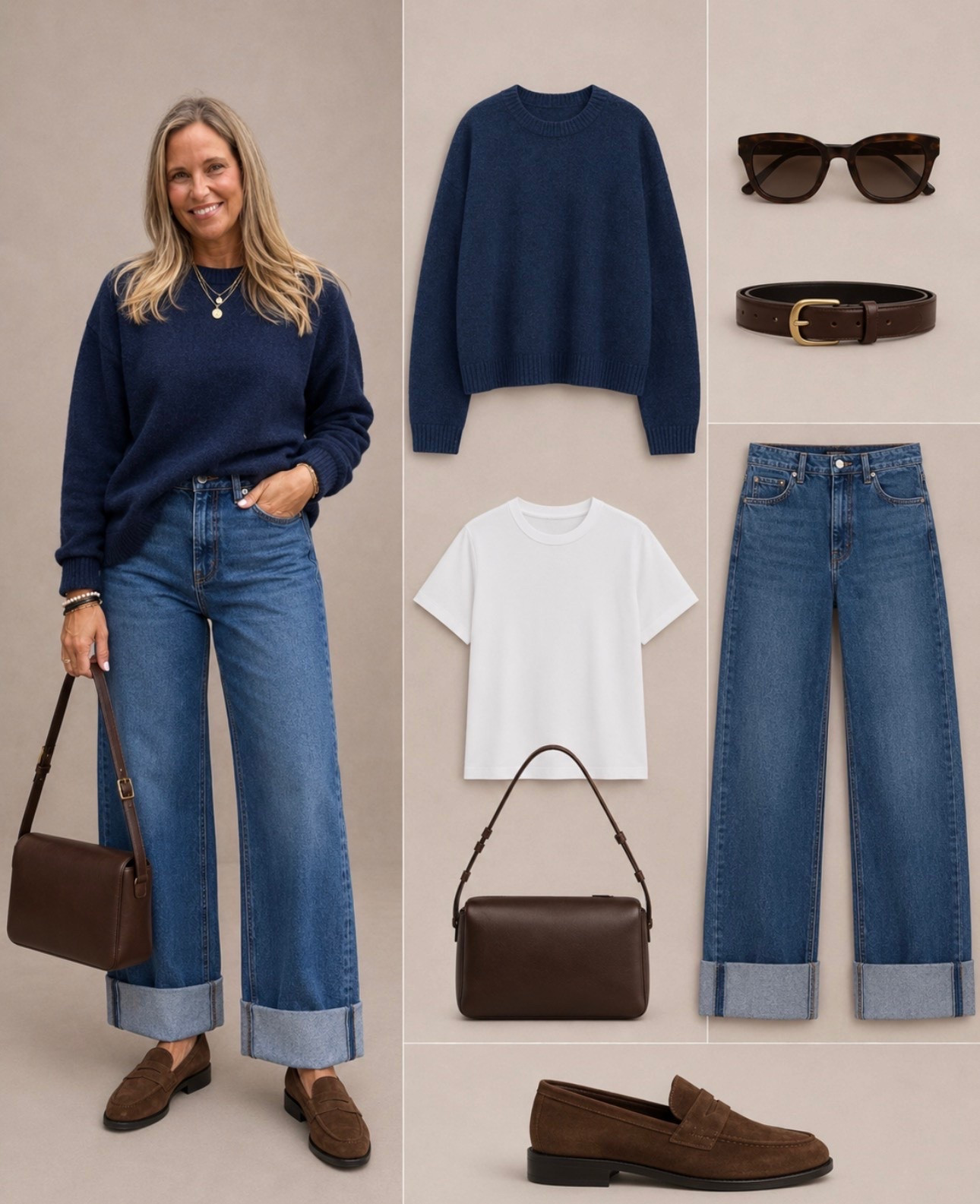Cute minimalist outfit!

#LTKdayinmylife #LTKootd #LTKOver40