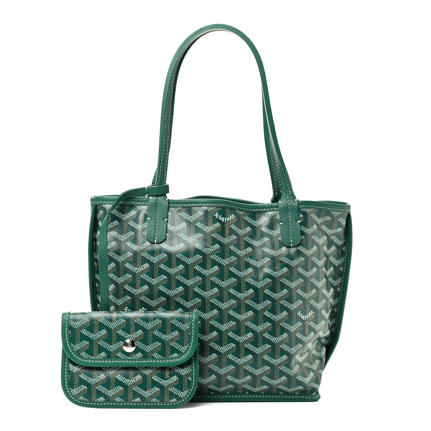 Goyardine Reversible Mini Anjou Green | FASHIONPHILE (US)