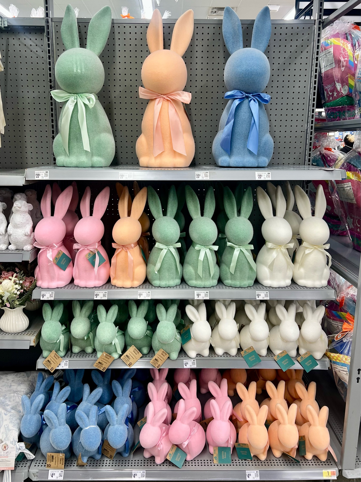 These bright and colorful flocked bunnies are full of Easter fun! 🤩 

#LTKHome #LTKFindsUnder50 #LTKSeasonal