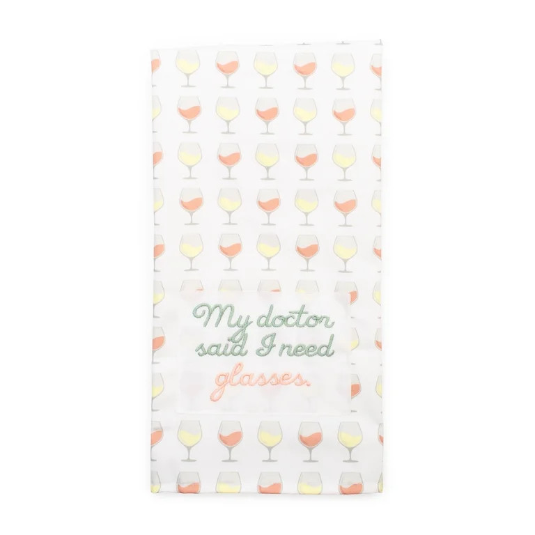My Doctor Said I Need Glasses Tea Towel, 18" x 28", Mother's Day by Way To Celebrate | Walmart (US)