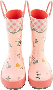 Stephen Joseph Girls All Over Print Rain Boots | Amazon (US)