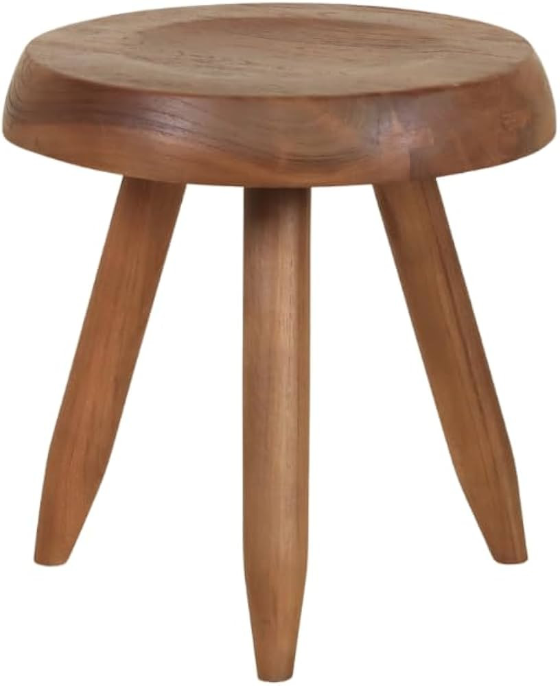Berger Milking Stool, Reclaimed Teak Wooden Stool. Versatile as Sitting Stool, Small Side Table, ... | Amazon (US)