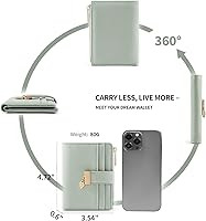 Pomelo Best Small Wallet Women RFID Blocking Bifold Soft Leather Card Holder with ID Window Zippe... | Amazon (US)