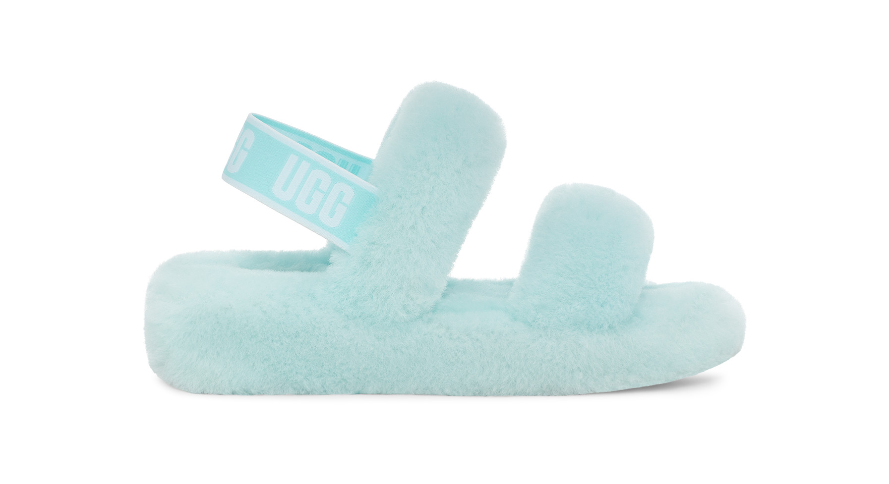 UGG Women's Oh Yeah Sheepskin Slippers in Sky, Size 11 | UGG (US)