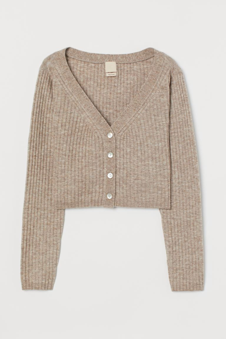 Ribbed wool-blend cardigan
							
							€20.00€39.99-50% | H&M (UK, MY, IN, SG, PH, TW, HK)