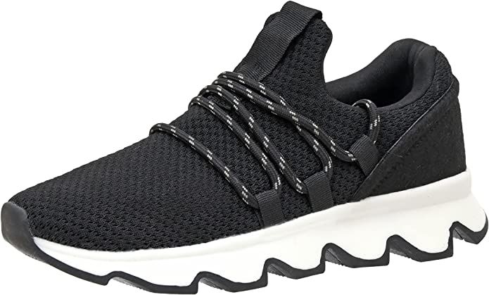 CUSHIONAIRE Women's Zyler lace up Knit Sneaker +Memory Foam | Amazon (US)