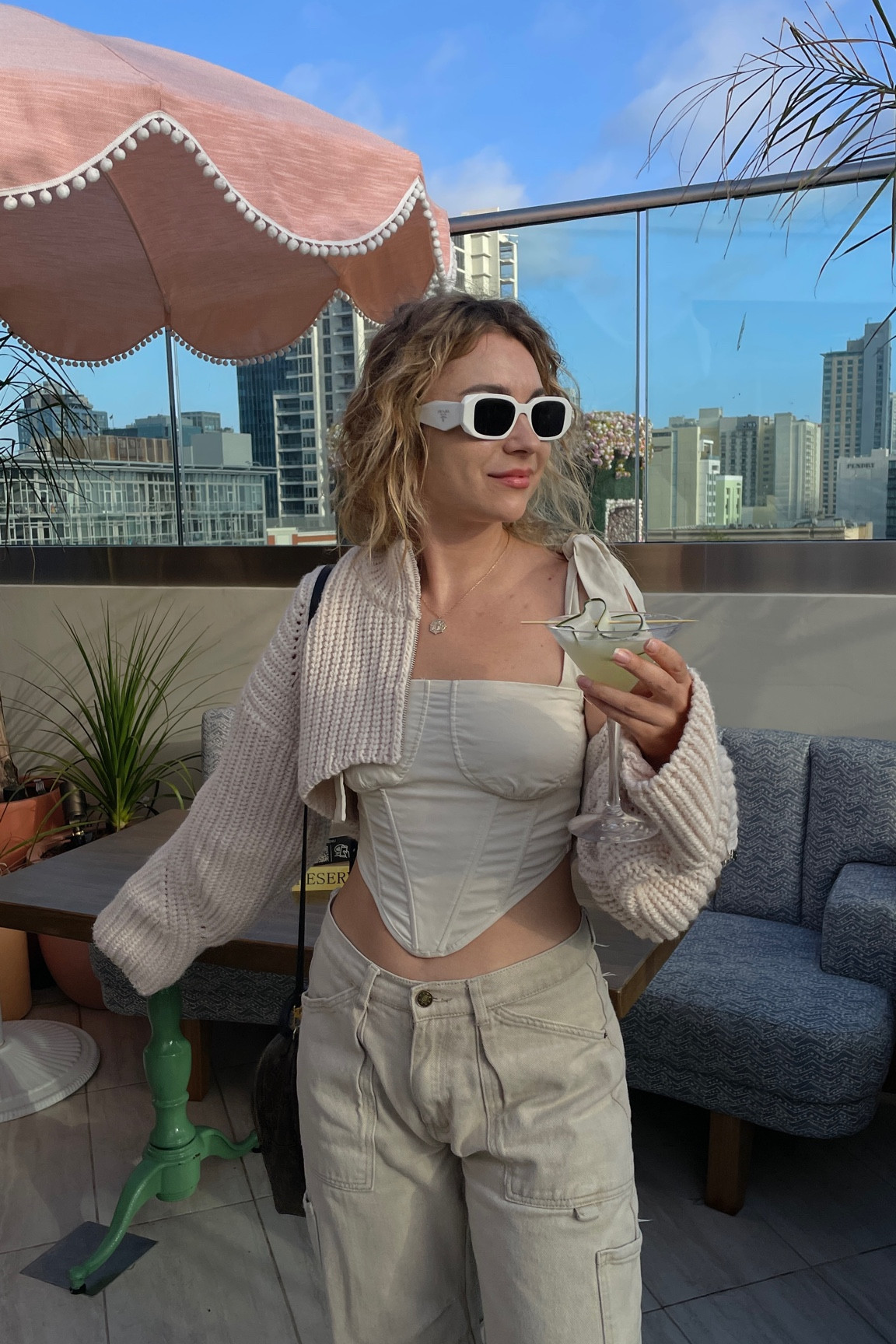 San Diego rooftop weekend, best sunglasses that match any outfit by#prada 

#LTKfit 

#LTKU #LTKSeasonal