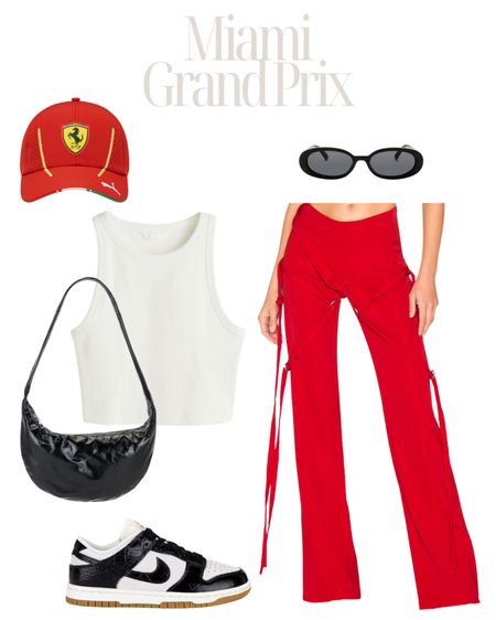 Ferrari Miami Grand Prix outfit 