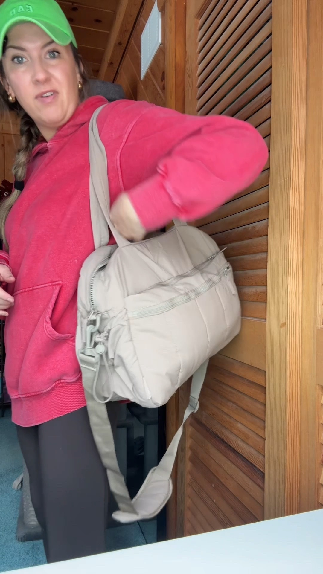 The perfect sized duffle 

#LTKdayinmylife