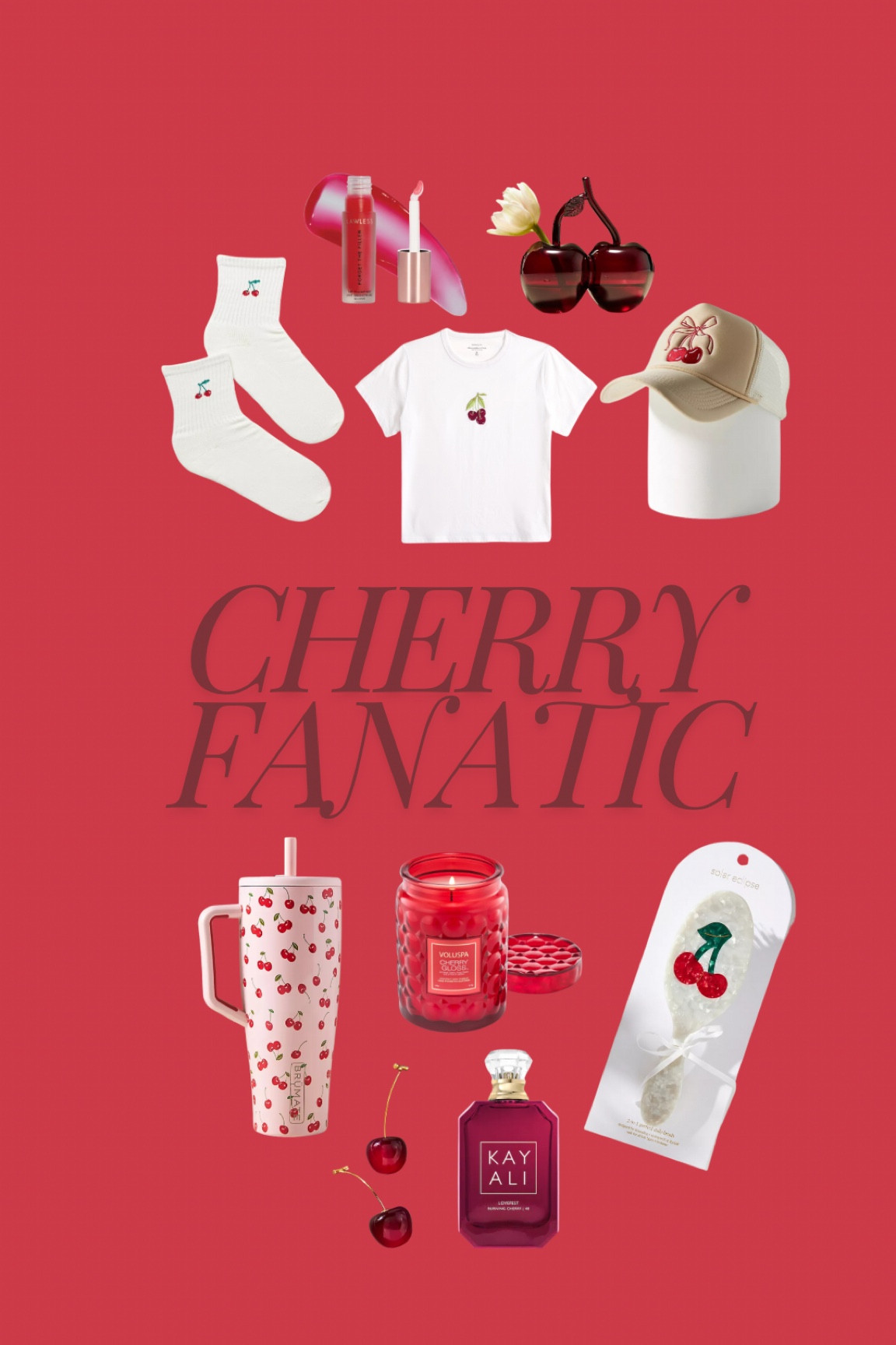 GIFT GUIDE 🍒 for the cherry lover ❤️❤️

socks, brumate, trucker hat, accessories, gift ideas

#LTKSeasonal #LTKHoliday #LTKGiftGuide