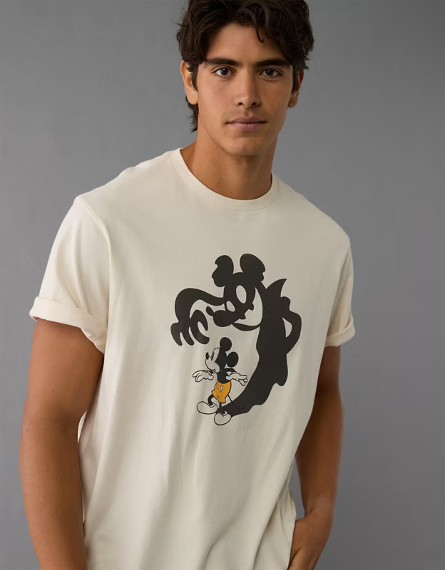 AE Mickey Mouse Halloween Graphic T-Shirt | American Eagle Outfitters (US & CA)