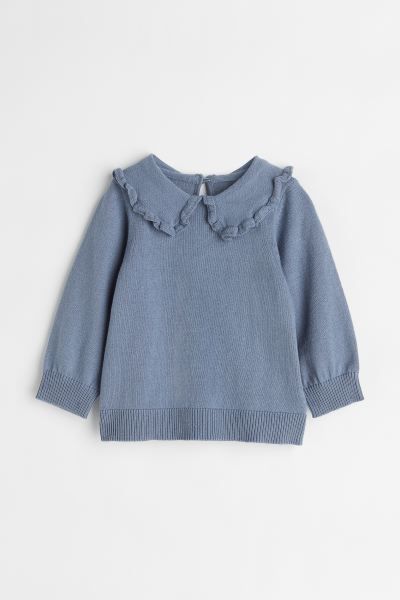Flounce-collared Sweater | H&M (US + CA)