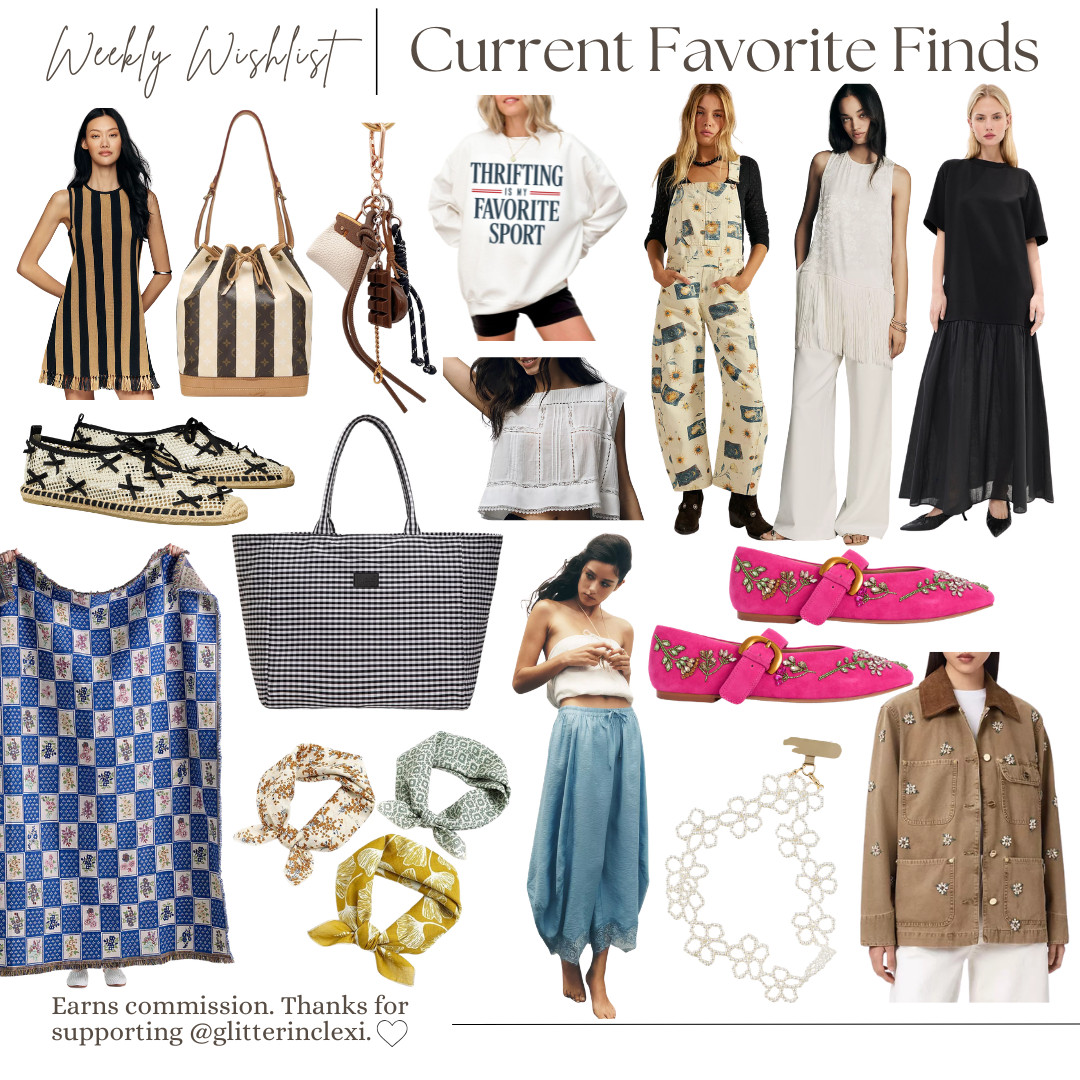 Weekly wishlist favorites  

 

#LTKdayinmylife #LTKmomlife #LTKSaleAlert