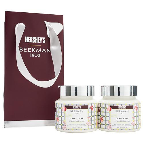 Beekman 1802 X Hershey's Candy Cane Body Cream 2pc Gift Set | HSN