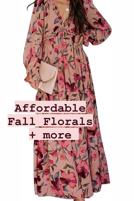Fall florals
Fall dresses
Amazon dresses
Dresses under $60
Affordable dresses