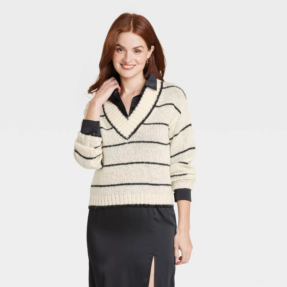 Women's V-Neck Pullover Sweater - A New Day™ | Target