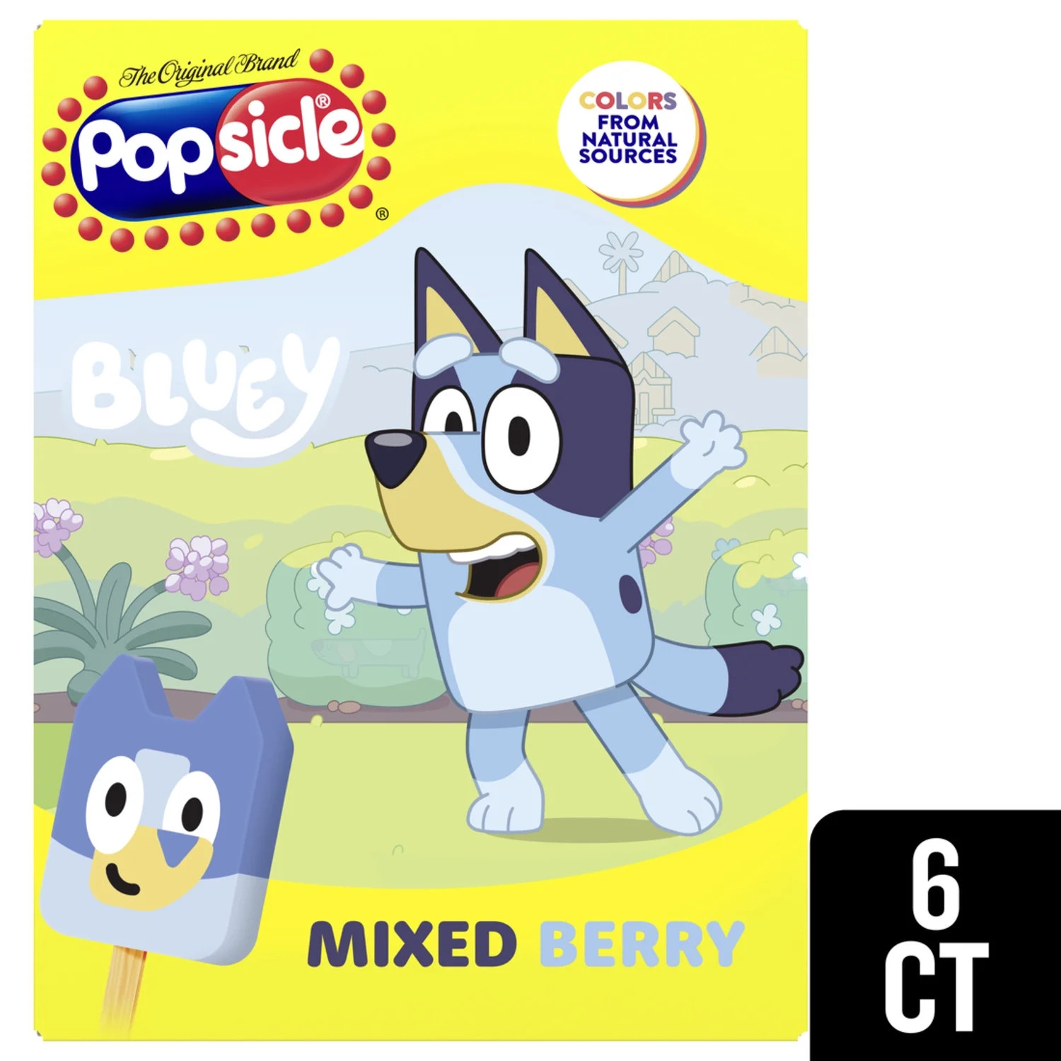 Popsicle Ice Cream Bluey Facepiece 6 PK | Walmart (US)