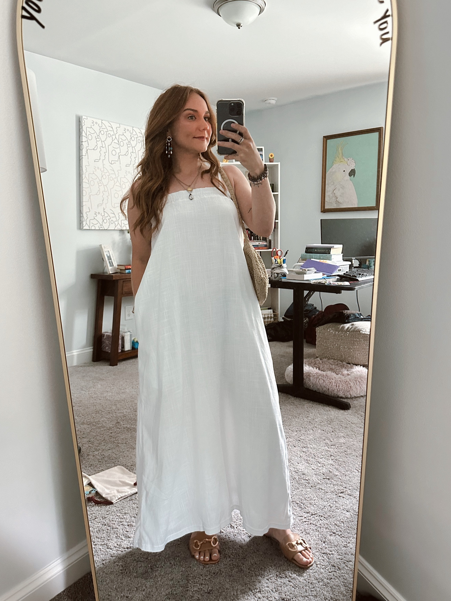 Dress is a small from SOTEthelabel. She’s a small business, tagged in my “links” highlight. It has pockets!!🤩

Linked my earrings, shoes similar from the same brand  

#LTKStyleTip #LTKSeasonal