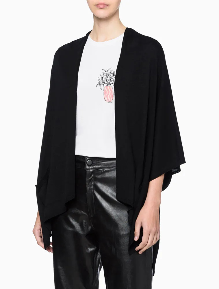 Poncho Tricot - Calvin Klein - Loja Online | Calvin Klein (BR)