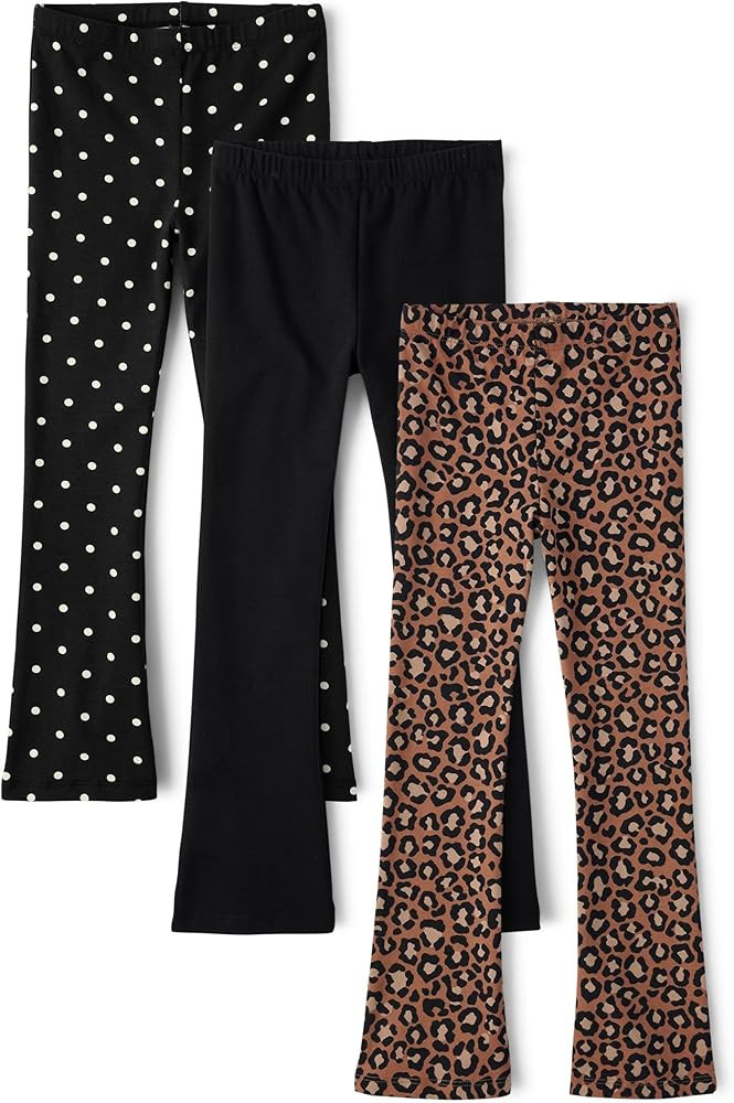 The Children's Place girls Flare Leggings | Amazon (US)