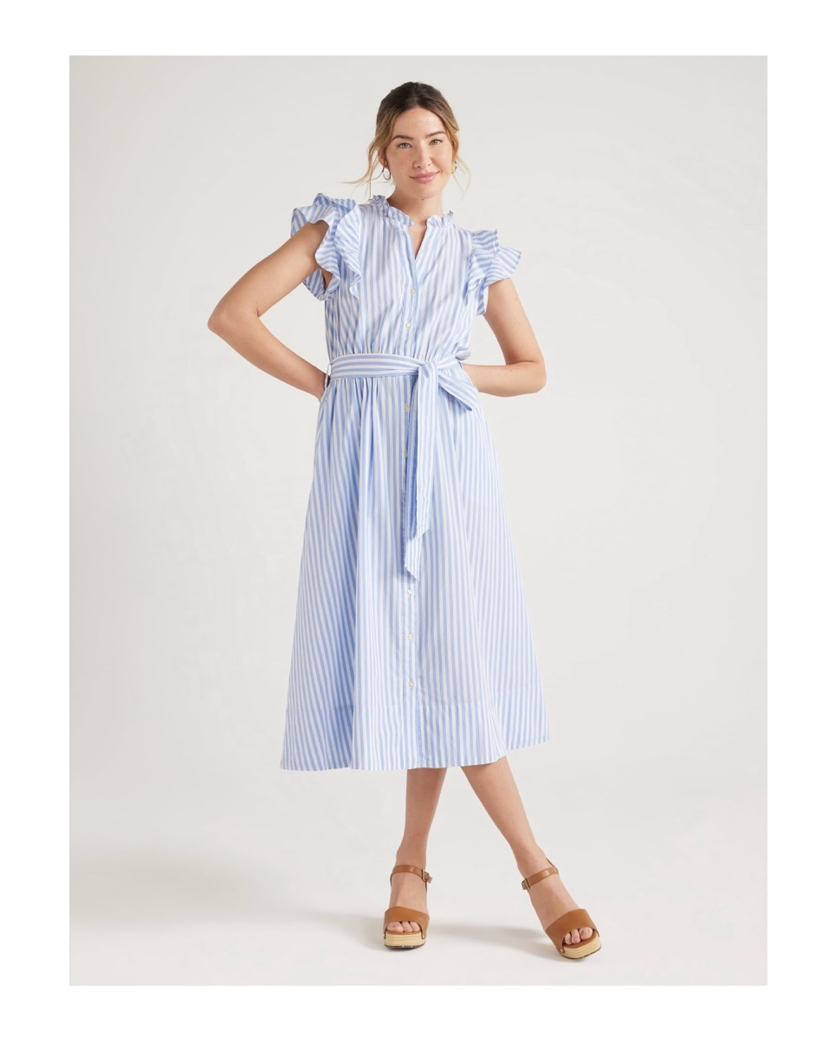 Love this dress especially the sleeves! 🩵

#LTKworkwear #LTKparties #LTKstyletip