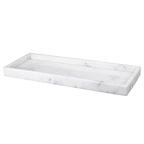 Creative Home Creamy White Marble All Purpose Tray | Amazon (US)