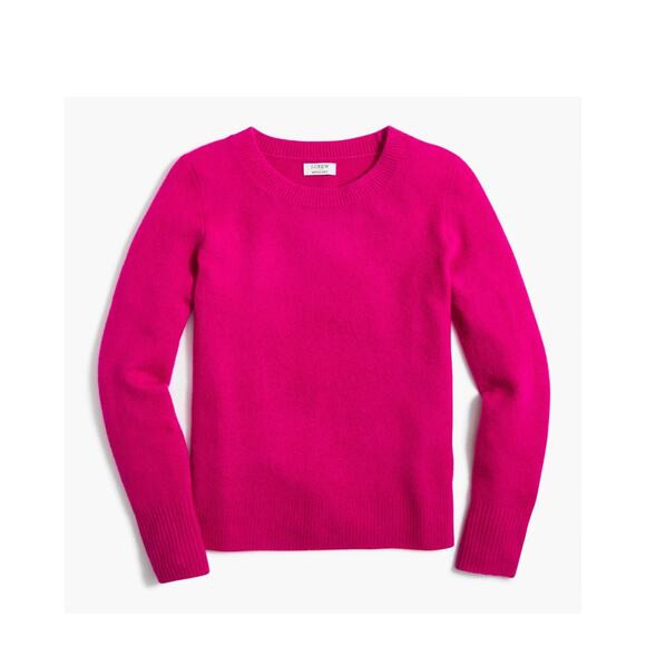 J.Crew Women's Extra Soft Crewneck Sweater Women’s Medium Pink Cozy Knit | Poshmark