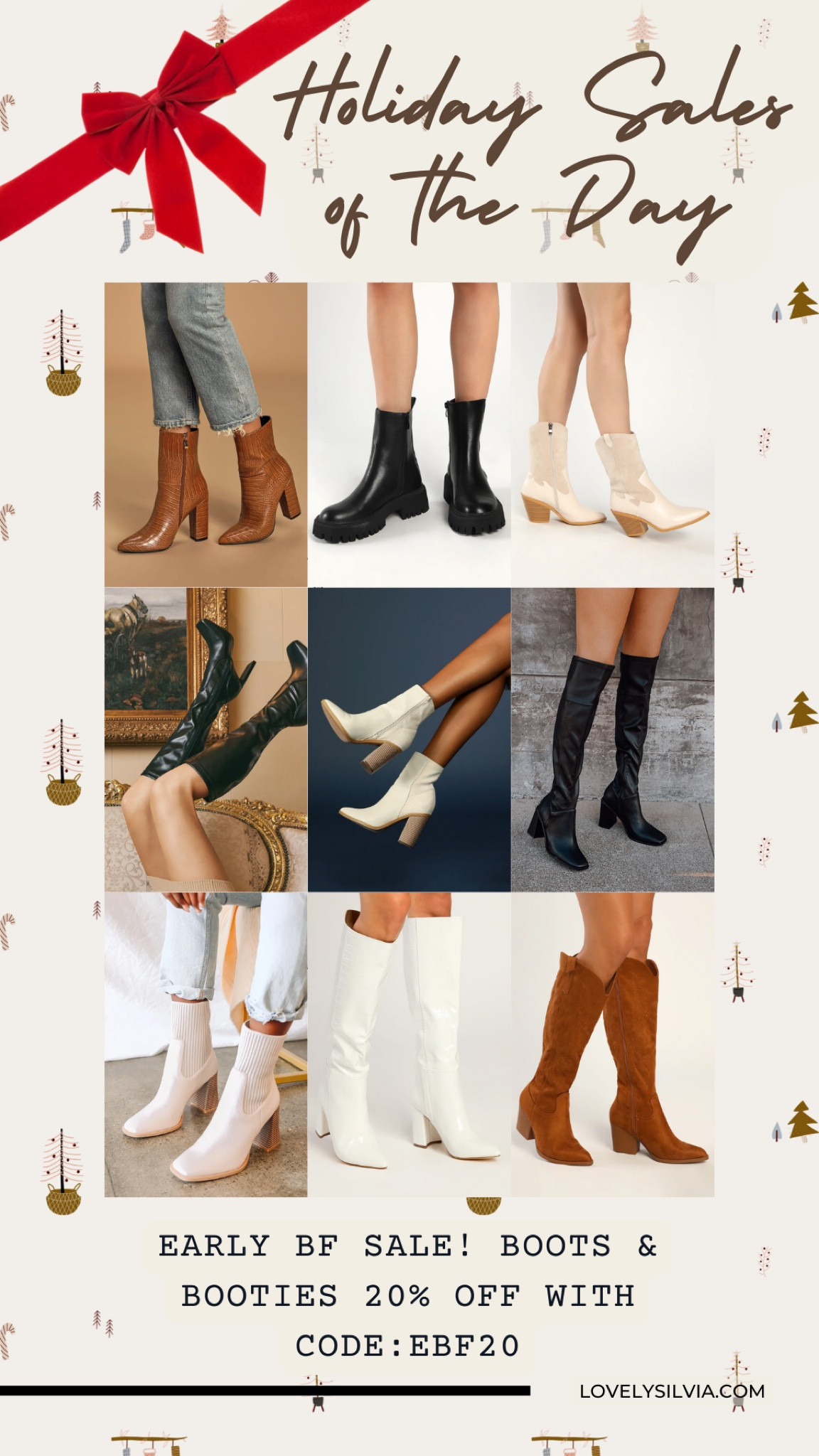 Early Black Friday sale! Boots & booties 20% off with code: EBF20

#LTKHoliday #LTKshoecrush #LTKunder50