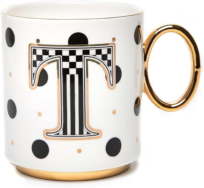 MACKENZIE-CHILDS My Mug, Decorative Ceramic Coffee Mug with Handle, T | Amazon (US)