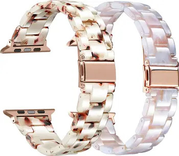 The Posh Tech 2-Pack Resin Apple Watch® Watchbands | Nordstromrack | Nordstrom Rack